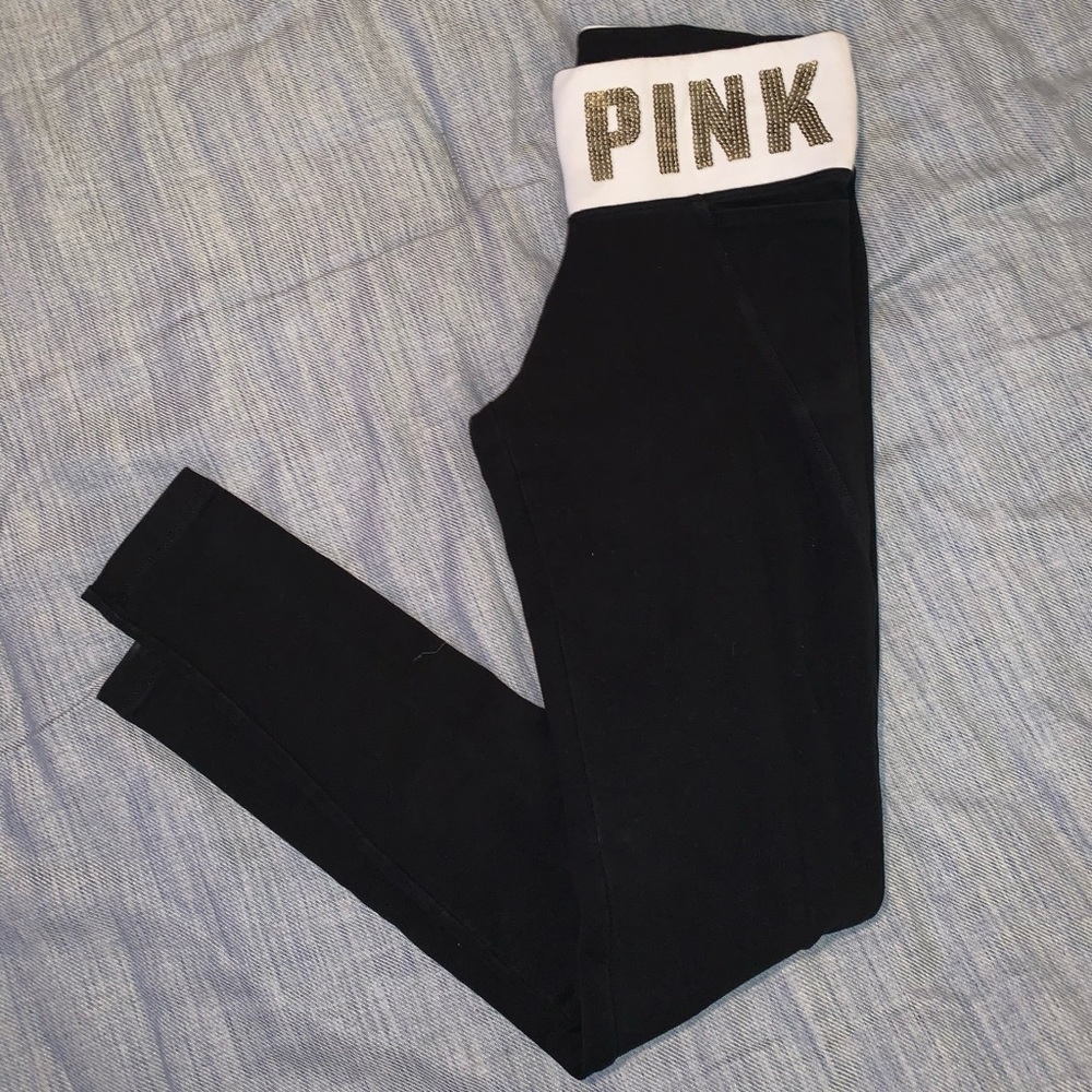 PINK Bling Yoga Pants (SOLD)